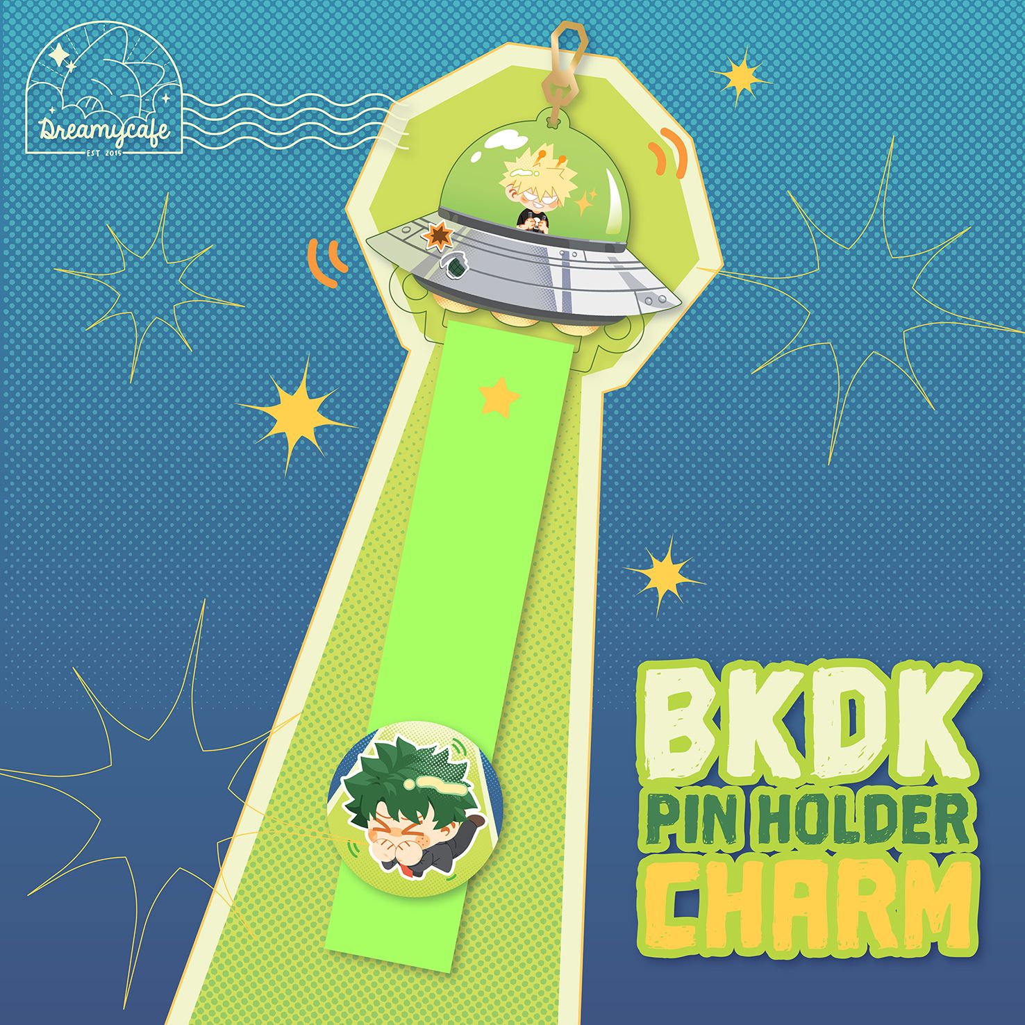 BKDK Pin Holder Charm