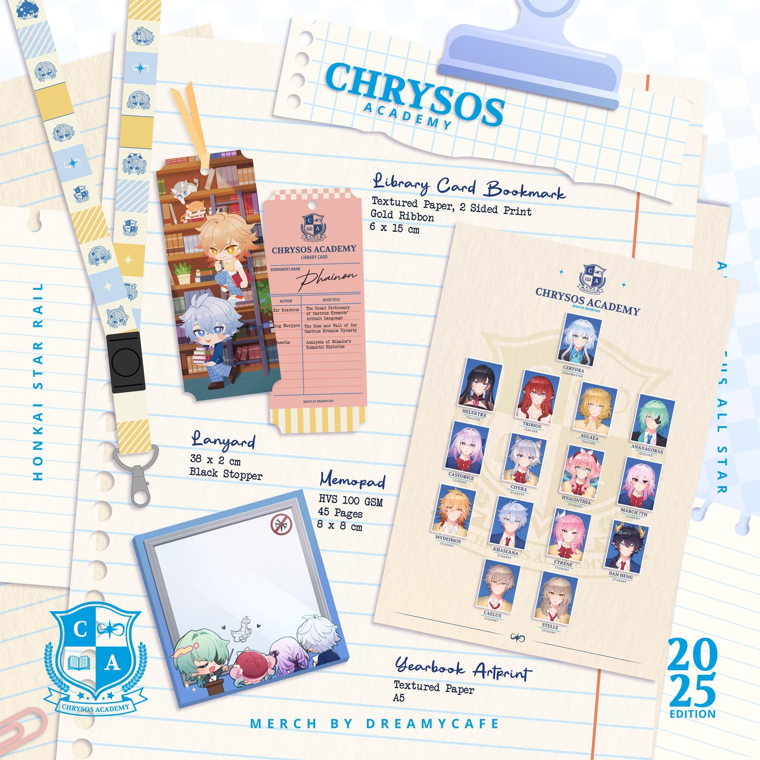 Chrysos Academy Merch