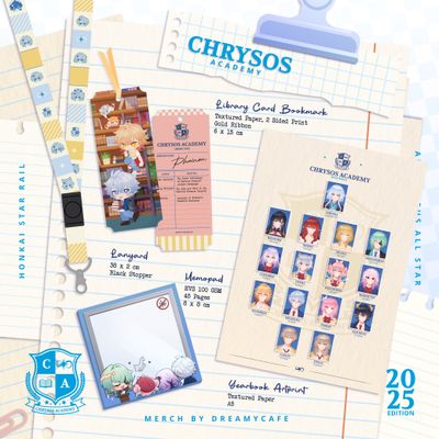Chrysos Academy Merch