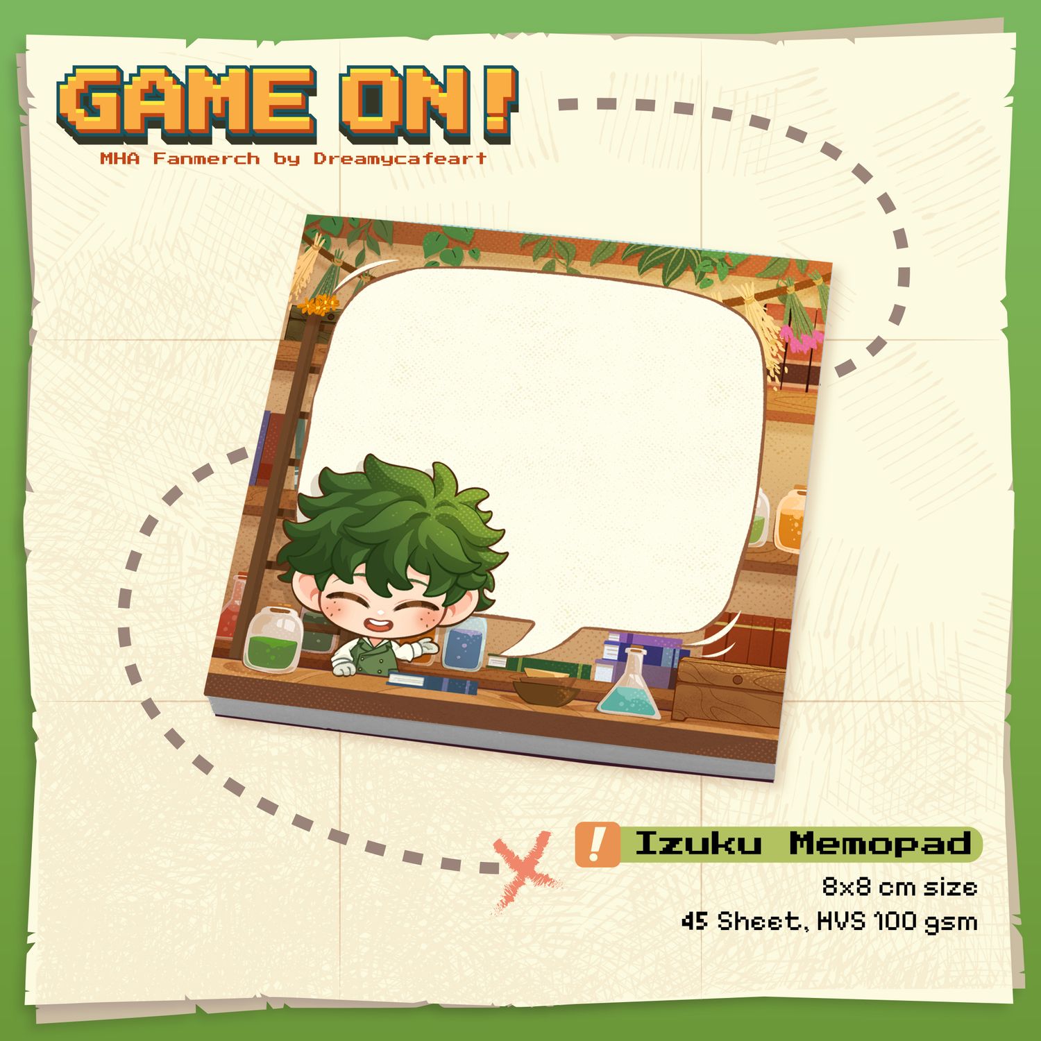 MHA Game On! Memopad