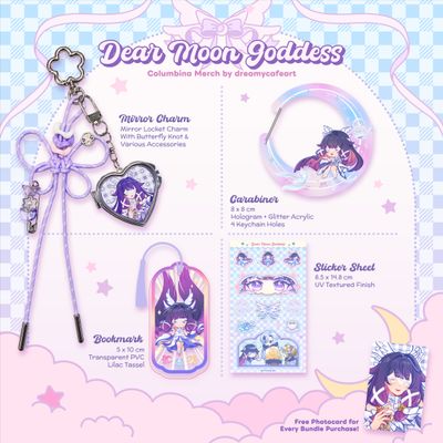 Dear Moon Goddess - Columbina Merch Bundle