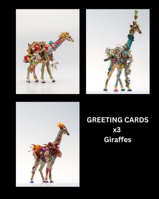 Greeting Cards - Giraffes