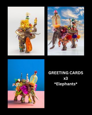 Greeting Cards - Elephants