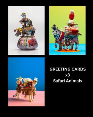 Greeting Cards - Safari Animals