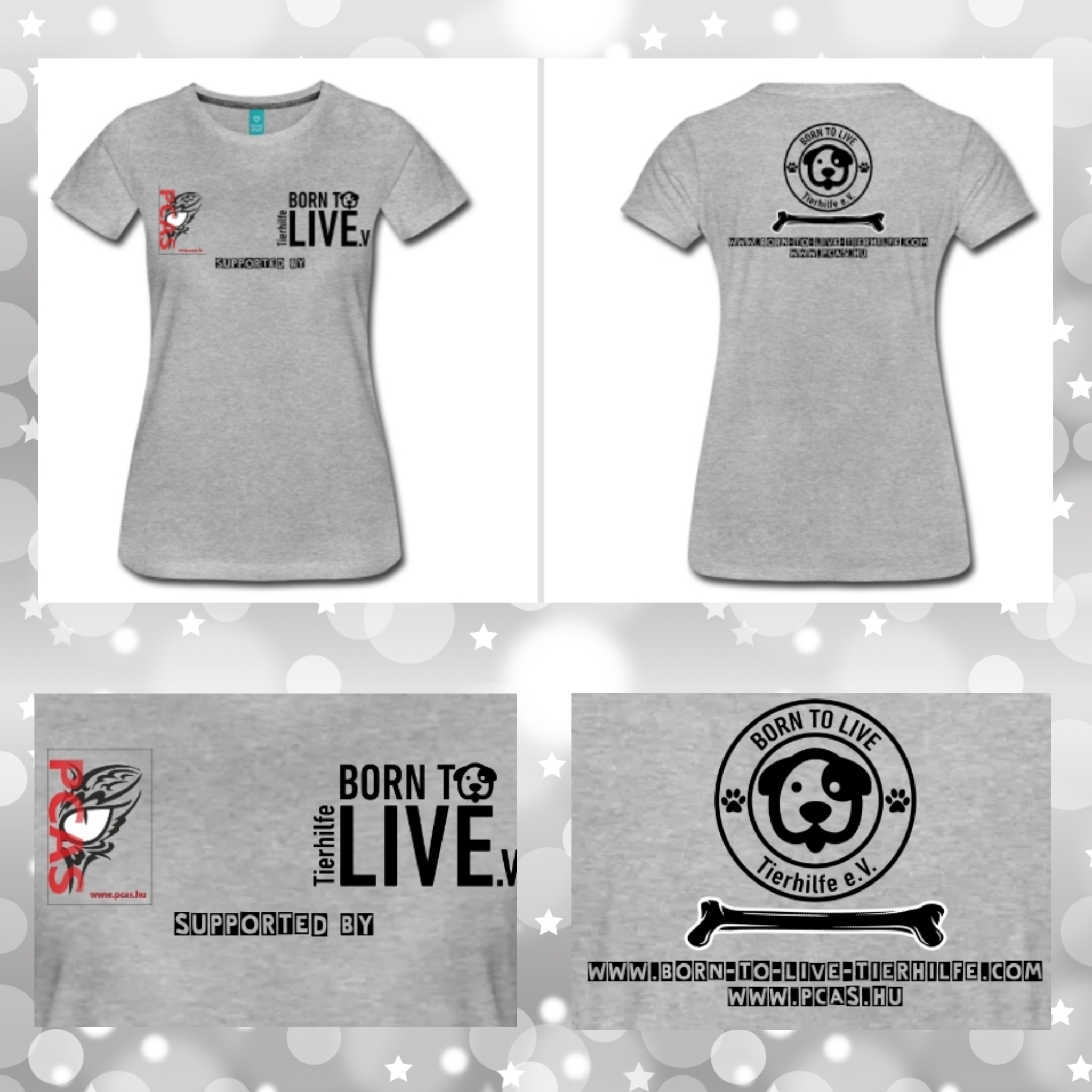 Shirt Damen grau 00002