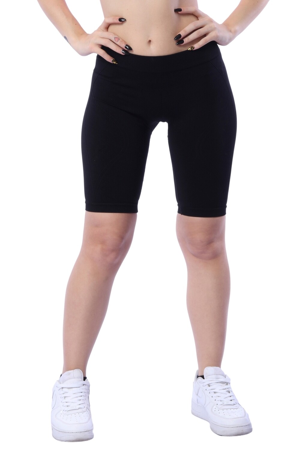 Biker deportivo pretina normal para dama