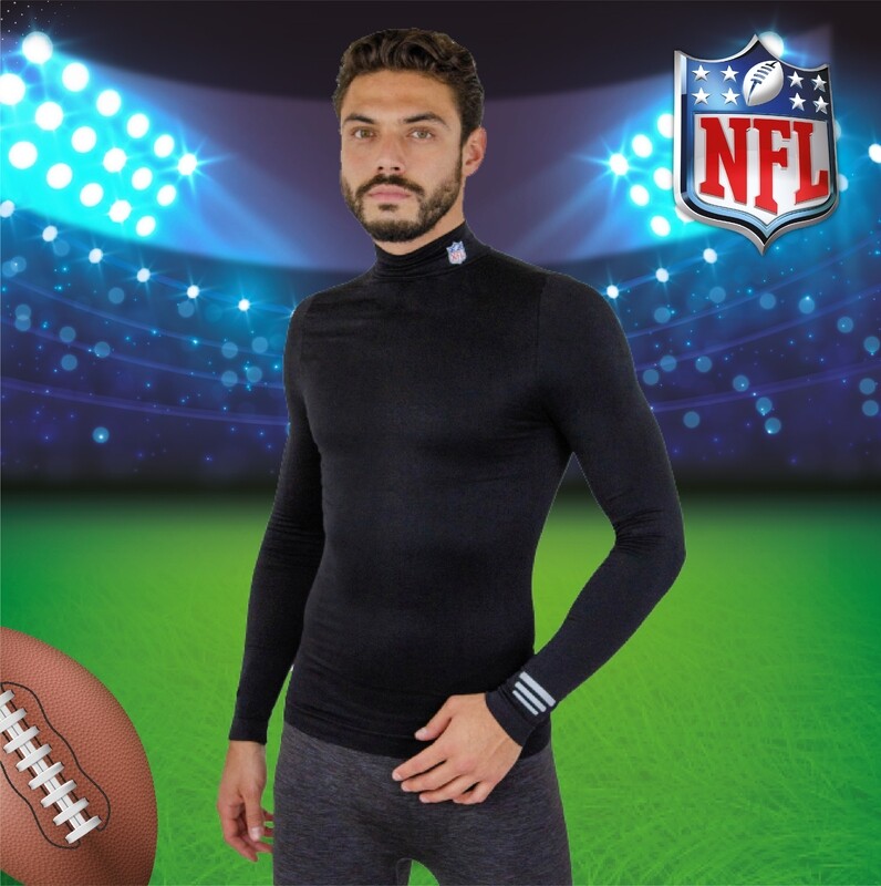 Playera deportiva con logo NFL para caballero PL100251
