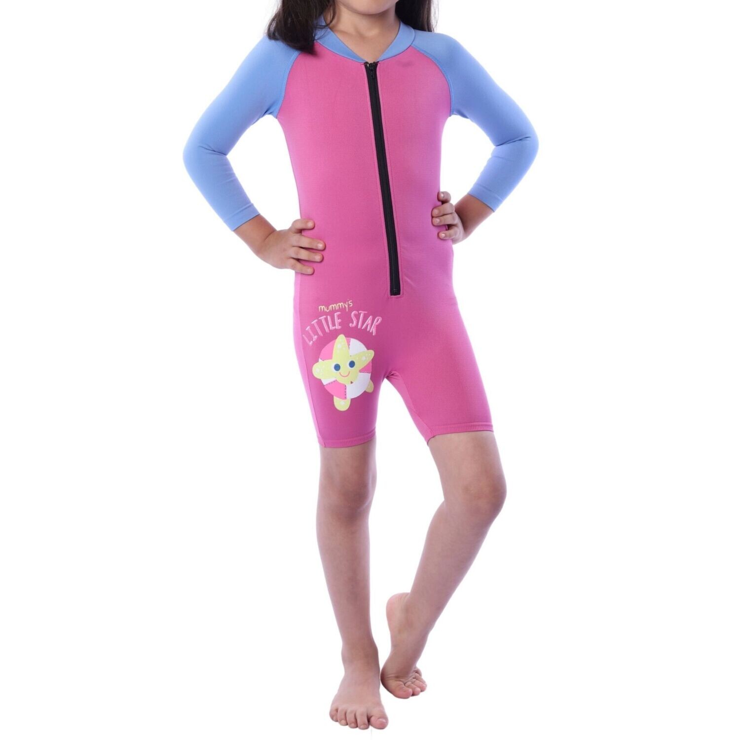 Body acuático Seamless con manga larga para Bebé. Edades de 1 años a 3X años