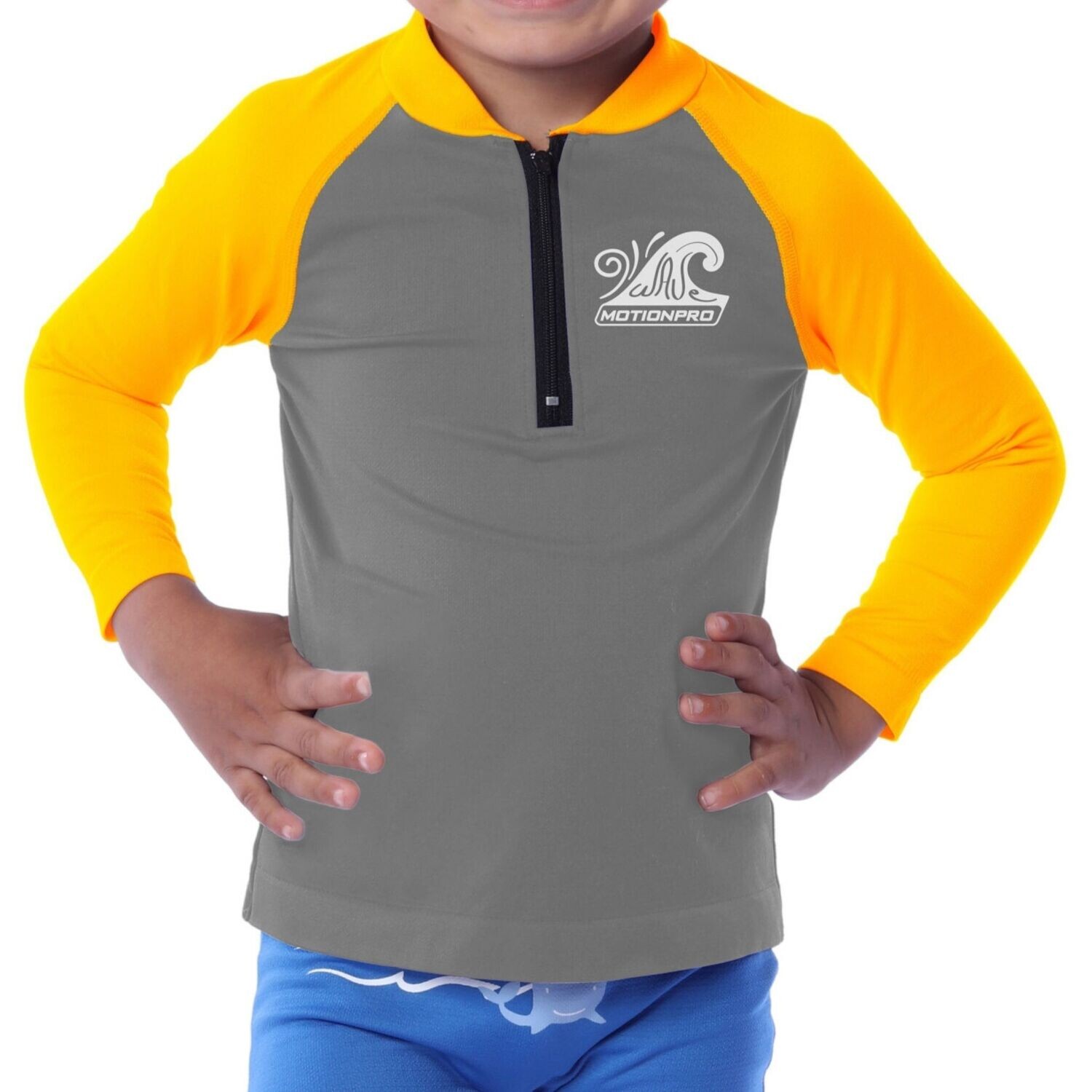 Playera acuática seamless manga larga (1-3X años)