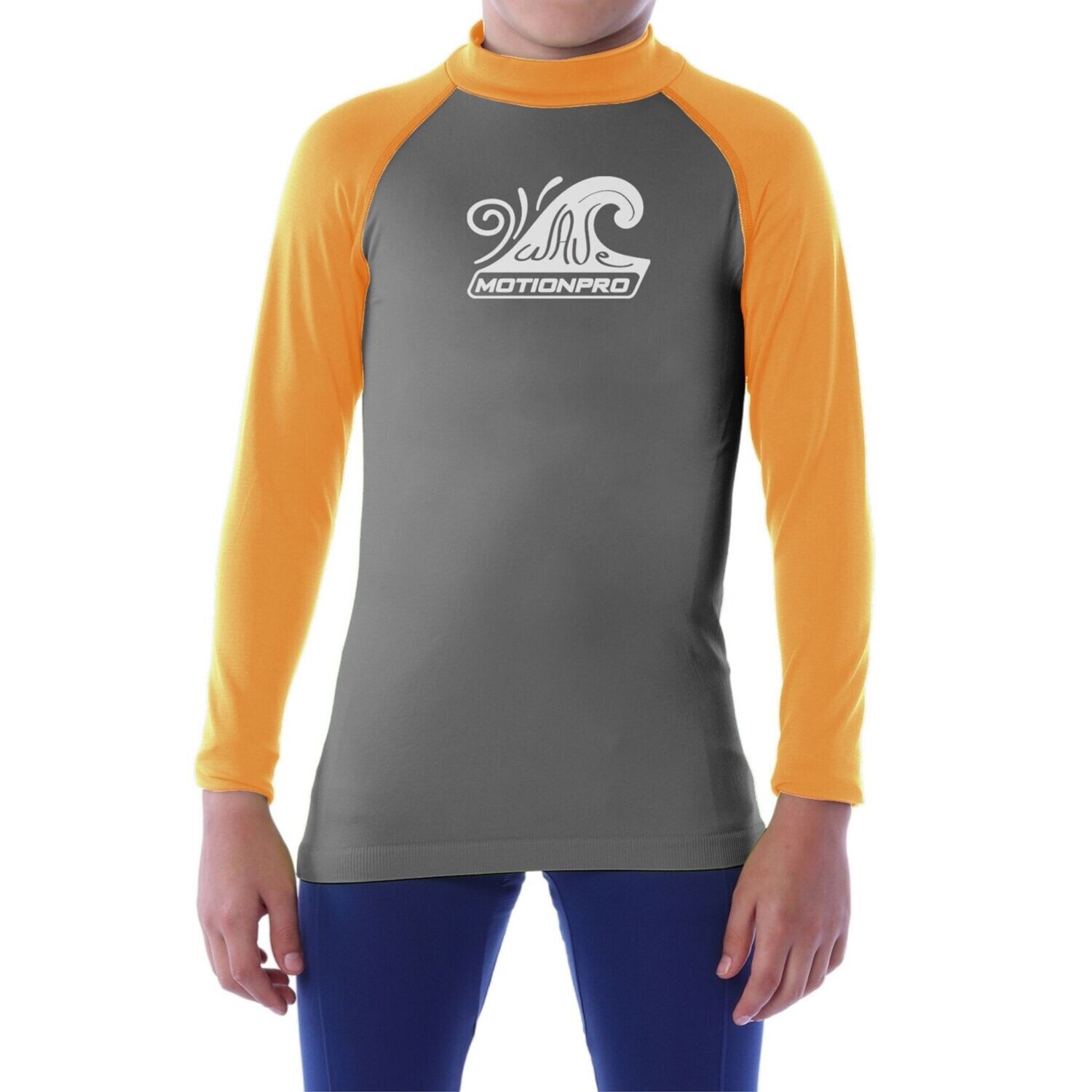 Playera acuática seamless manga larga para niño (4-10 años)