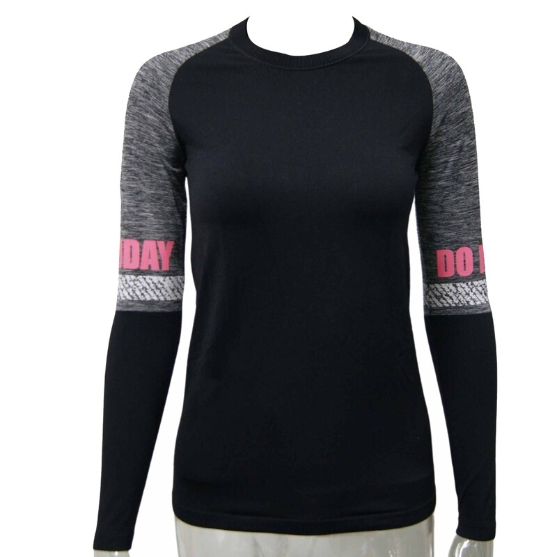 Playera seamless deportiva de manga larga, Motion Pro Playera seamless deportiva de manga larga, Motion Pro