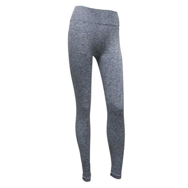 Legging de dama gris jaspe pretina regular ,Motion Pro