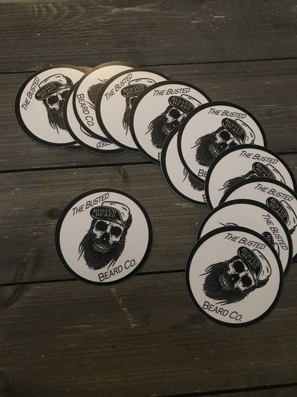 Round sticker