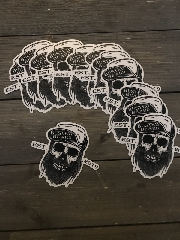 5” logo sticker