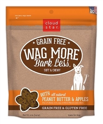 Wag More Bark Less Dog Treats - Peanut Butter