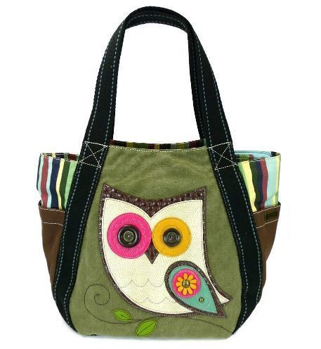 Carryall Zip Tote - HooHoo Owl