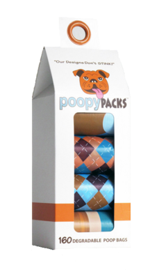 Metro Paws Poopy Packs - Orange