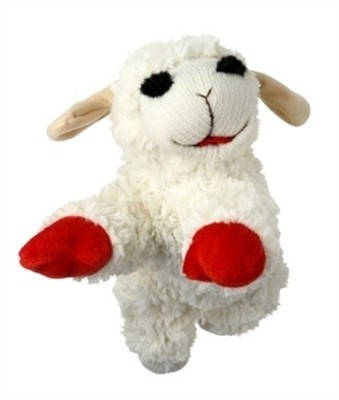 Lamb Chop Dog Toy