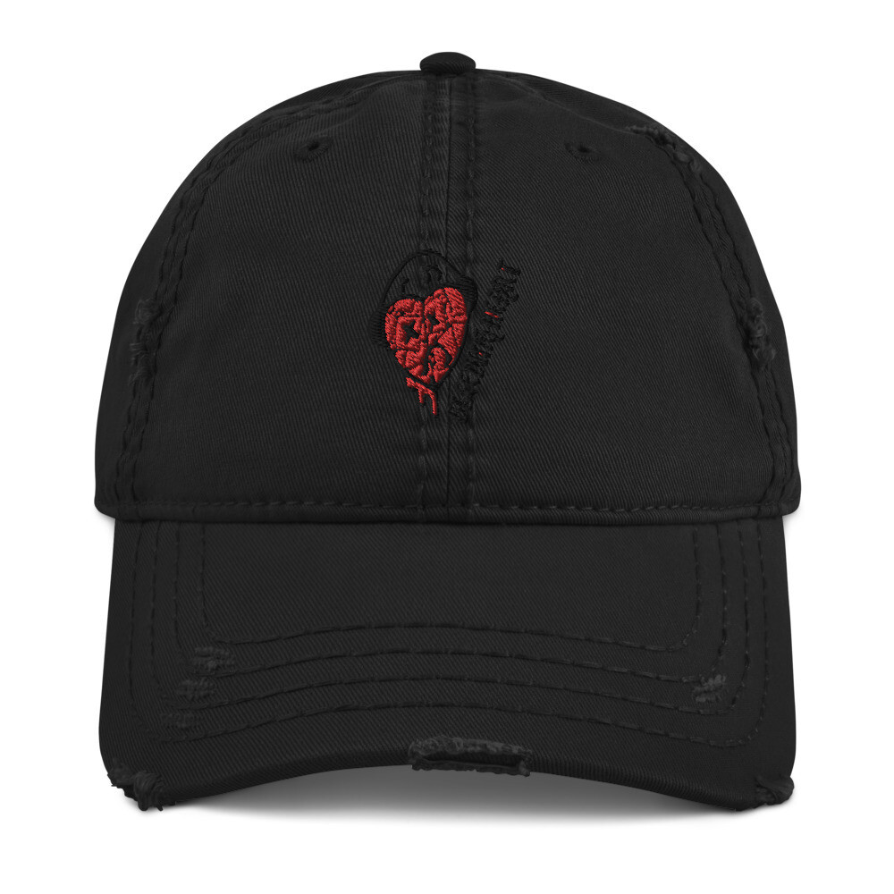 Bleeding Heart Dad Hat by CuRVe 