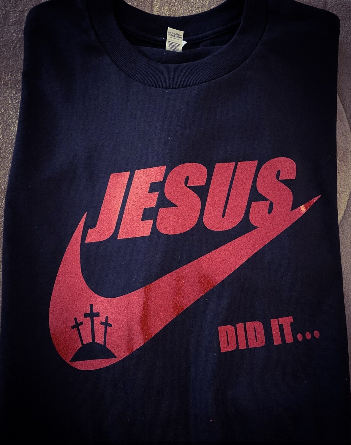 jesus did it nike shirt
