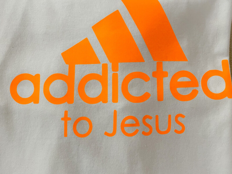 Addicted To Jesus Neon Tees