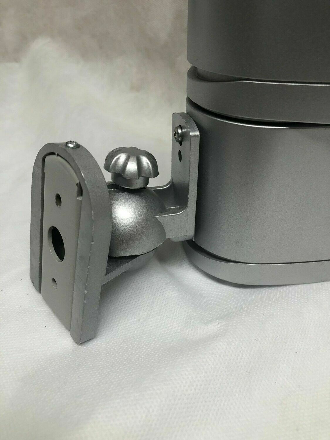 Wall Mount Stand Brackets Pair. For Bose Lifestyle Satellite Silver