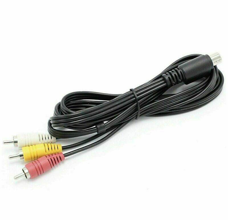 DirecTV 10 Pin To Composite Cable S Video 3 RCA, Audio And DIN Pin AV Connects H25