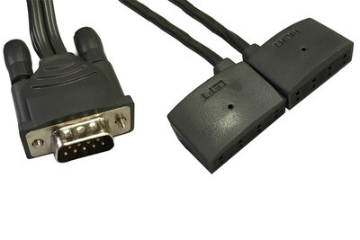 Replacement Speaker Cable for Bose 3-2-1 or Cinemate System (Subwoofer to Speakers) - Grey