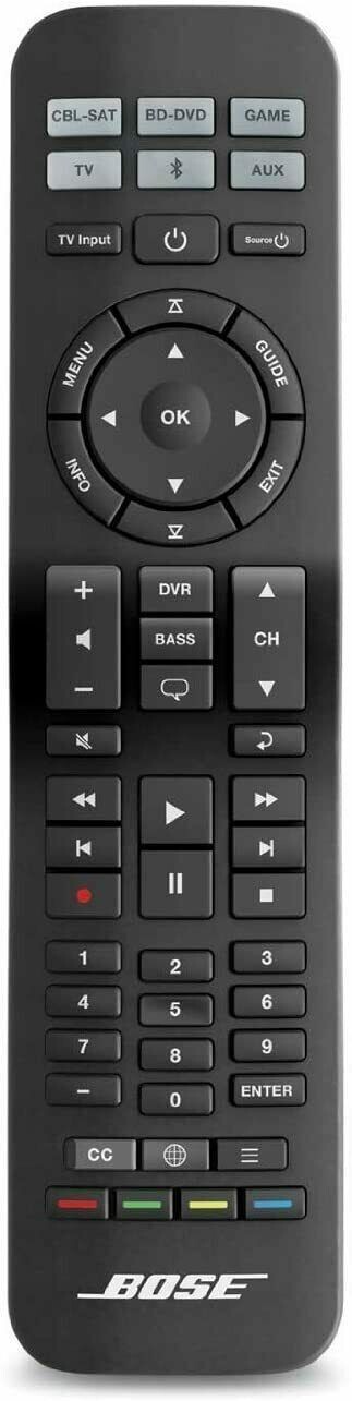 Genuine BOSE Universal remote control for Bose SOLO 5 TV Soundbar Sound System