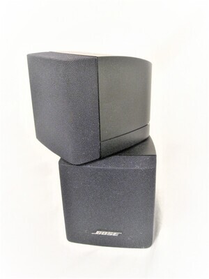2 Pair of BOSE Double Cube Speaker Black / 2nd generation with wall mount brackets