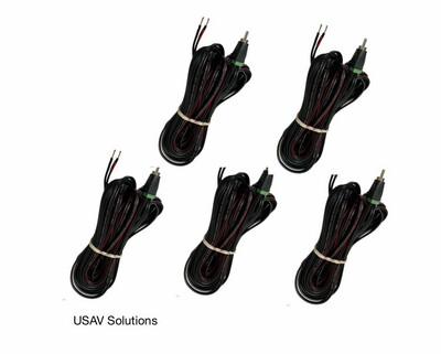 Set of 5 - 16 Gauge Speaker Cable for Bose Jewel speaker Lifestyle V35 V30 535