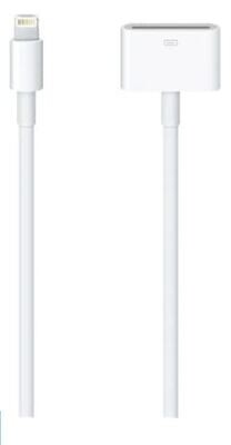 Genuine Apple Lightning to 30-pin Adapter (0.2 m) for Bose Sounddock or Wave Connect Kit for iPod