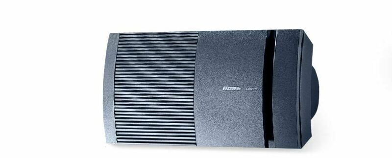Bose V-100 video speaker with wall mount bracket - Black Single
