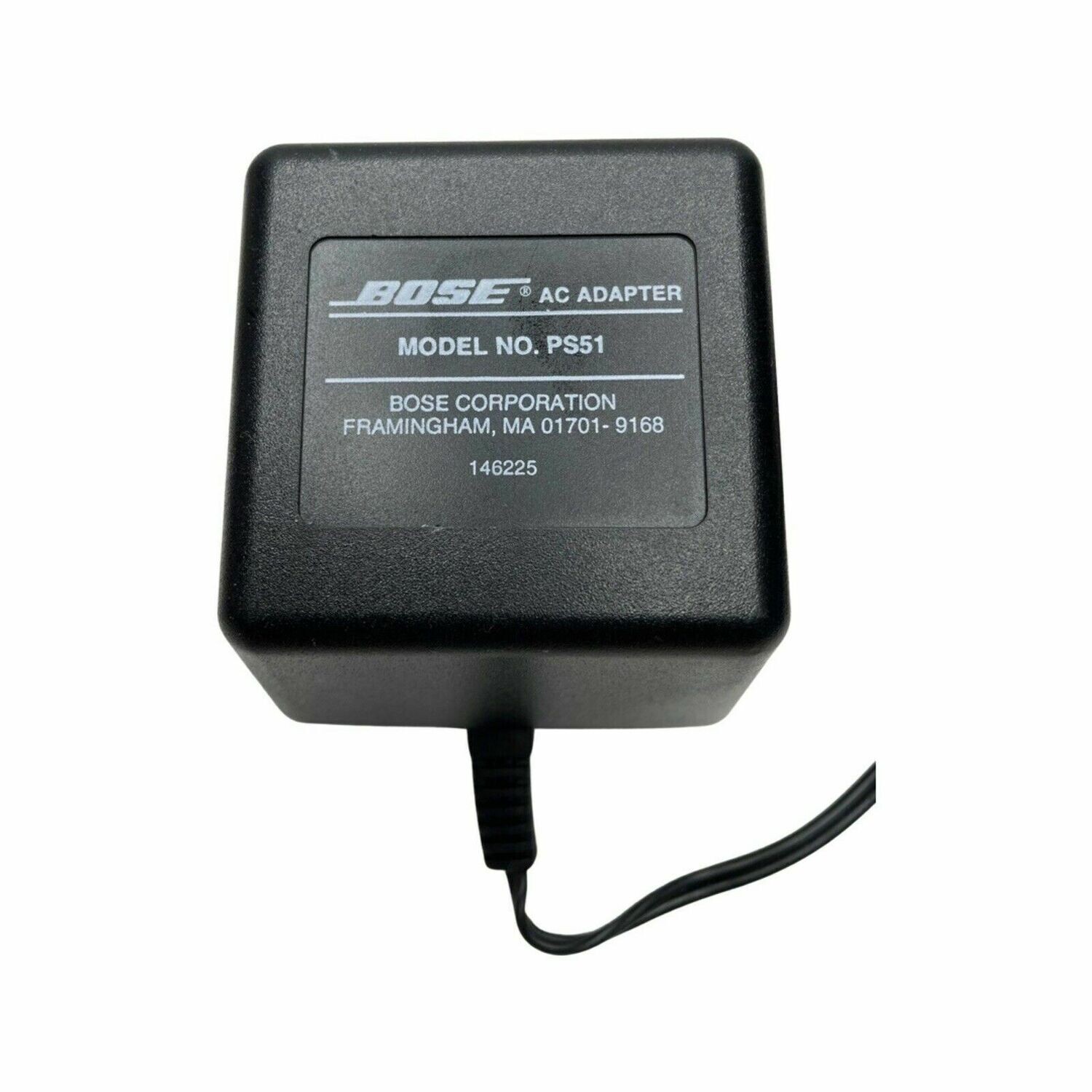 Bose PS51 AC Adapter Lifestyle 5, 3, 8, 12 MUSIC SYSTEM CD PLAYER Power Supply