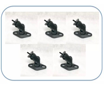 Set of 8 Wall Mount brackets For Bose Lifestyle Satellite speaker - Black