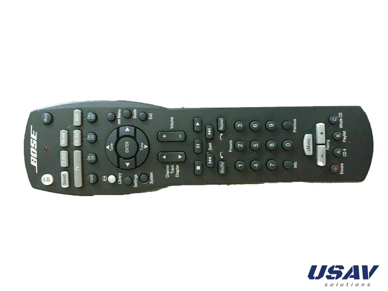 Bose 321 GSX Remote Control for AV 3-2-1 GSX Series II III Media Center