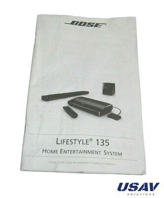 Bose Lifestyle Owner’s Guide Manual (Photocopy)