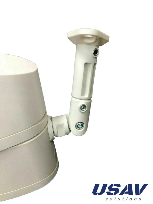 Wall Mount Ceiling Bracket for Bose Lifestyle Cube Speaker - Pair - White