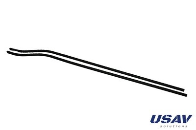 2x Metal Stem Parts for Bose UFS-20 Black Speaker Stand