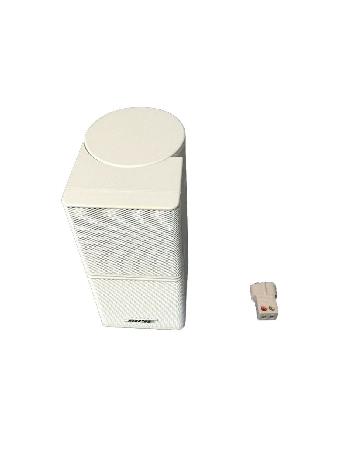 Bose Jewel Cube Speaker White with adapter for Lifestyle 28 30 V30 35 48  V35 535