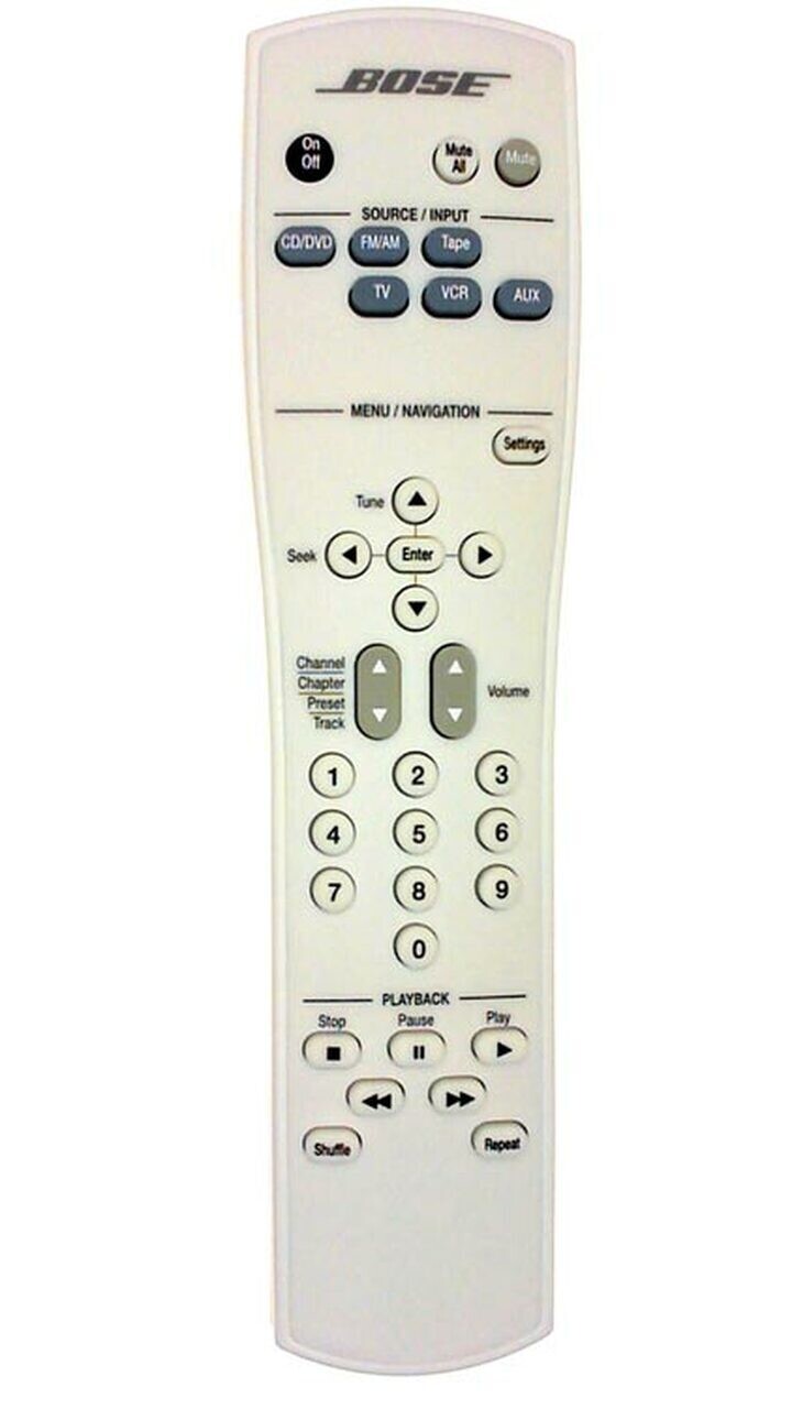 Bose Repair Service For Bose Lifestyle Series Remote Control RC28T1-27