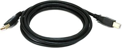 6-Feet USB 2.0 A Male to B Male 28/24AWG Cable   for Bose Companion 5