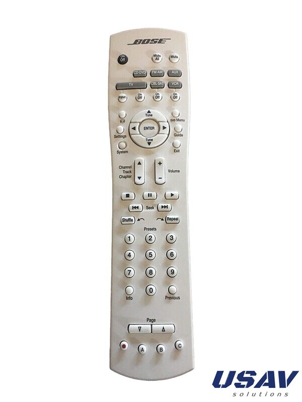 Bose Repair Service For Bose Lifestyle Series Remote Control RC18T1-27