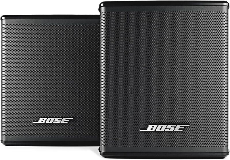Bose Wireless Surround Speakers for Soundbar 500/700 and SoundTouch 300 Soundbars, Bose Black, Pair