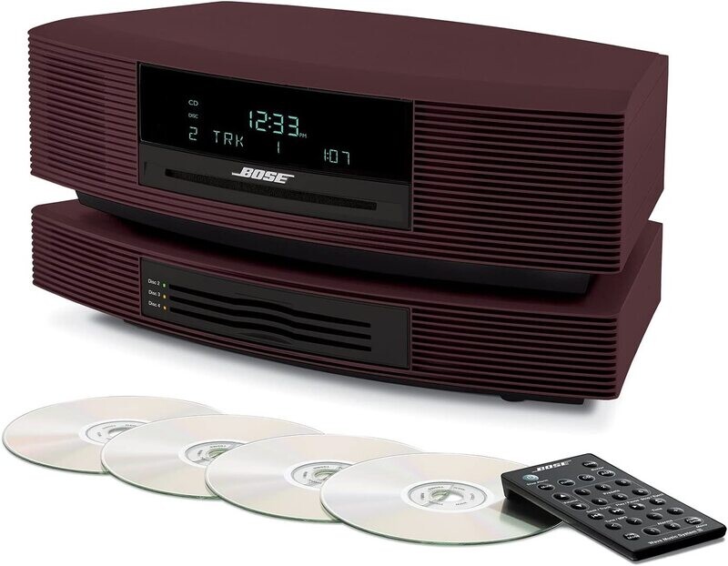 Wave® Music System III with Multi-CD Changer - Limited-Edition Burgundy