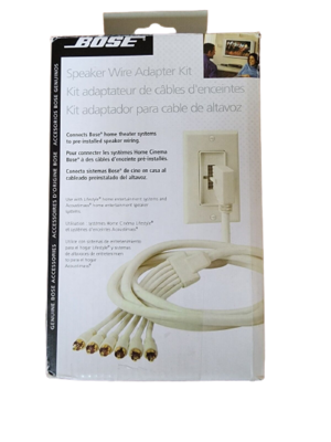 Bose Speaker Wire Adapter Kit for Lifestyle &amp; Acoustimass Systems (36743)