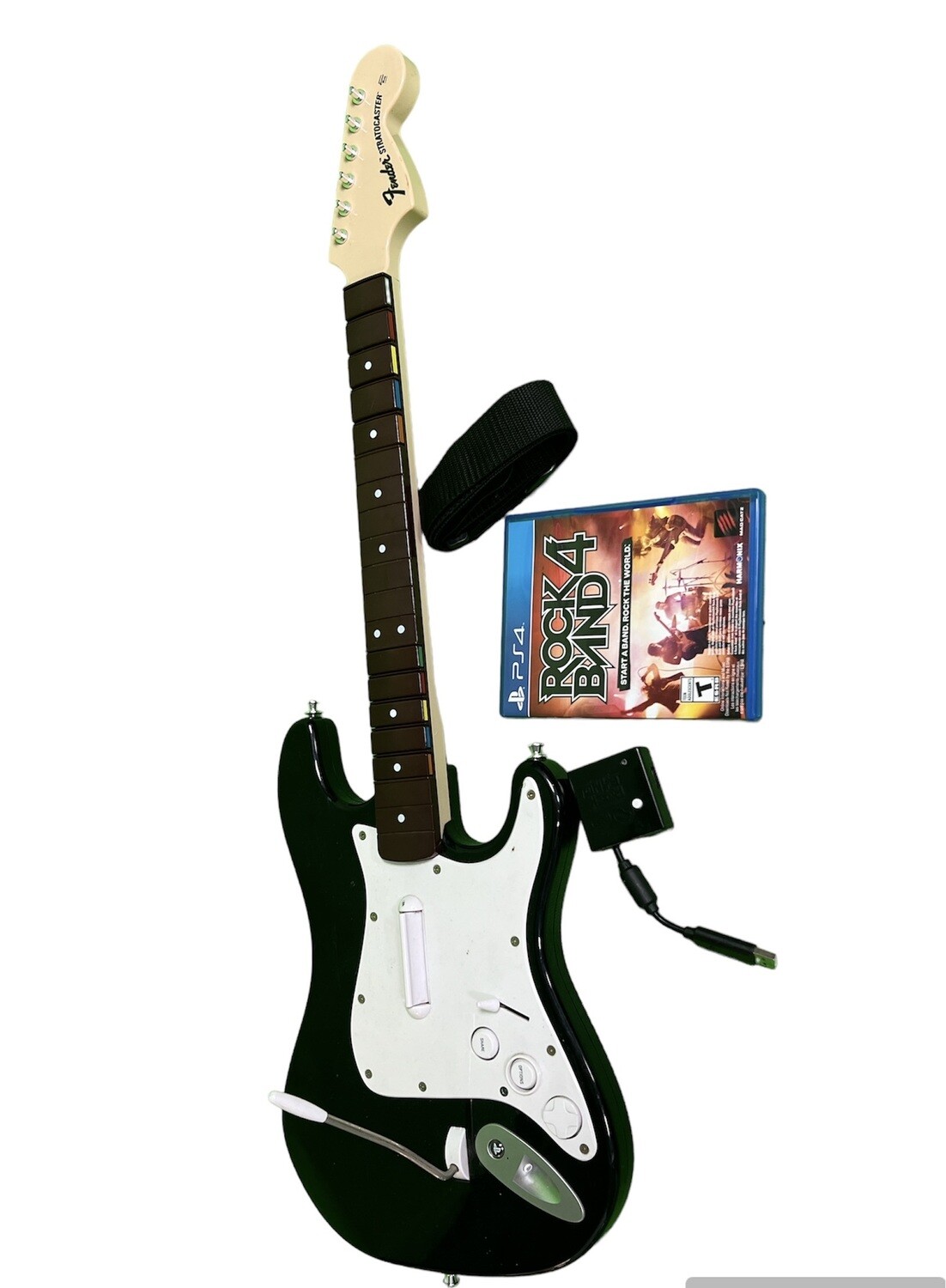 Complete Rock Band 4 bundle for PS5 PS4 with Guitar Controller and Dongle