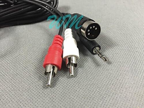 6ft 5 Pin DIN/RCA Receiver/Subwoofer Cable for Bose Lifestyle 5 System.