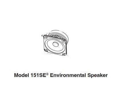 Replacement  Speaker Driver TWIDDLER, 60MM, ENVIR., 1.4 OHM for Bose 151 SE