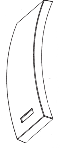 Replacement GRILLE, METAL for Bose 251 Environmental Speaker